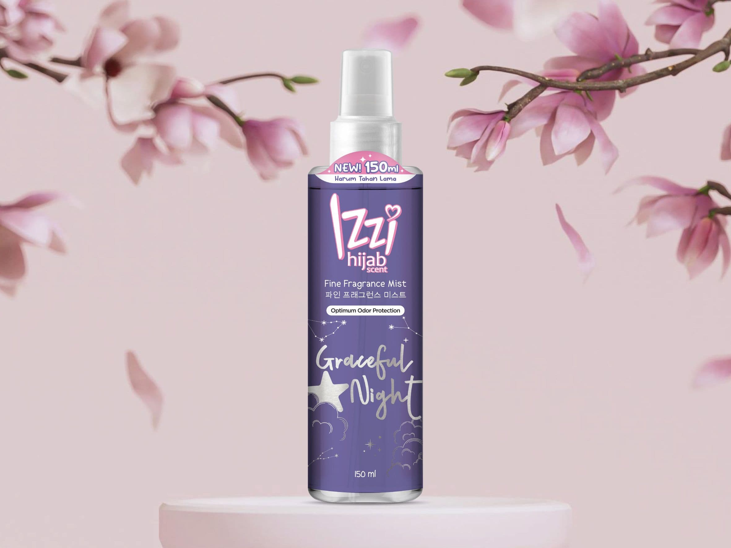  Fine Fragrance Mist Hijab Scent Graceful Night